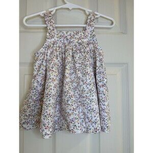 Cotton On Baby Girl Dress 3-6M Sleeveless Floral Sundress Lightweight Outfit